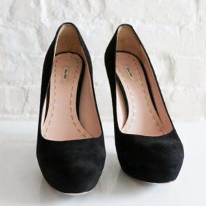 black miu miu shoes